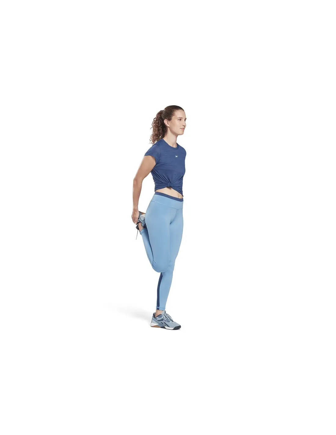 Camiseta de fitness Reebok Workout Ready W Batik Blue
