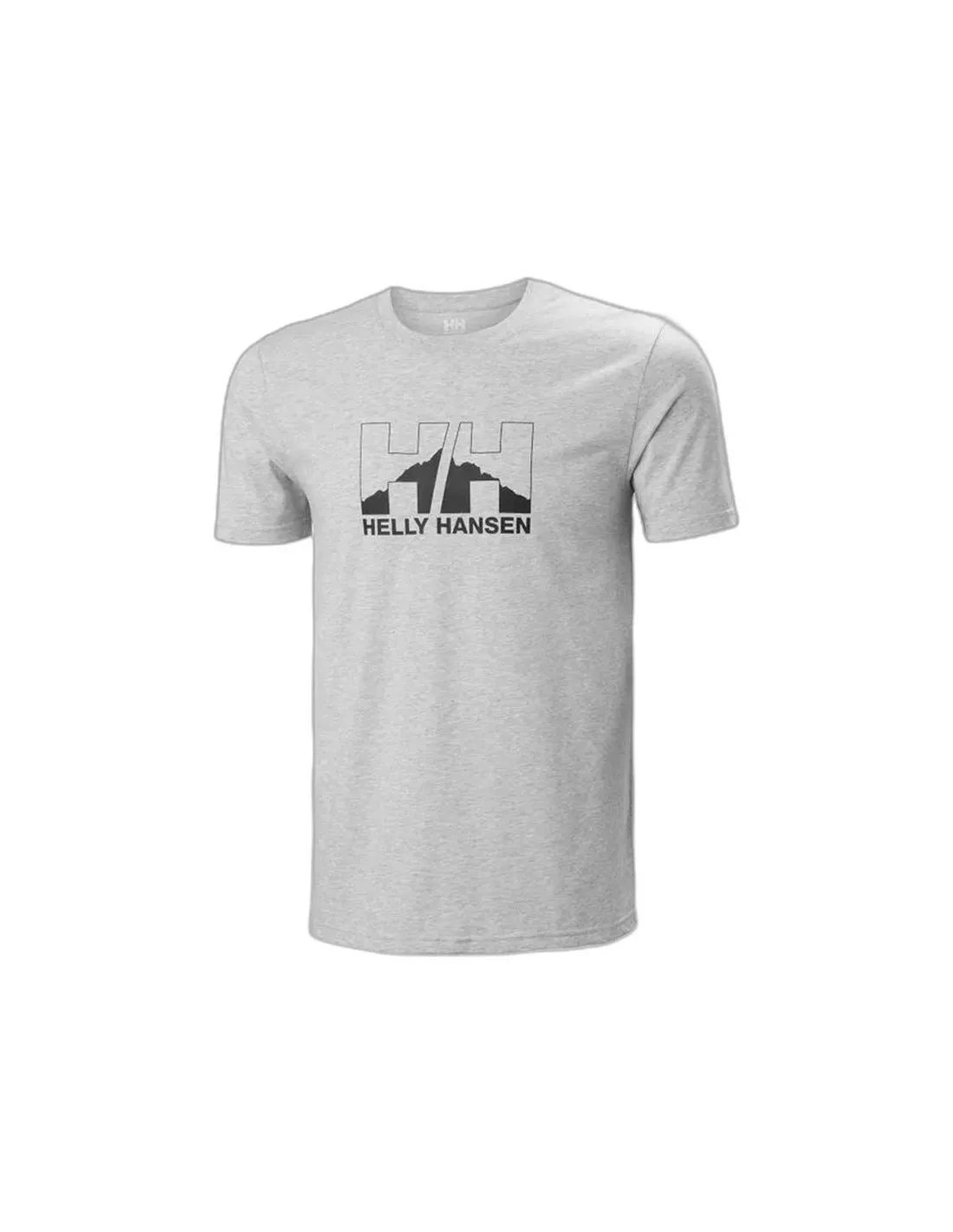 Camiseta de Montaña Helly Hansen Nord Graphic Hombre Gris