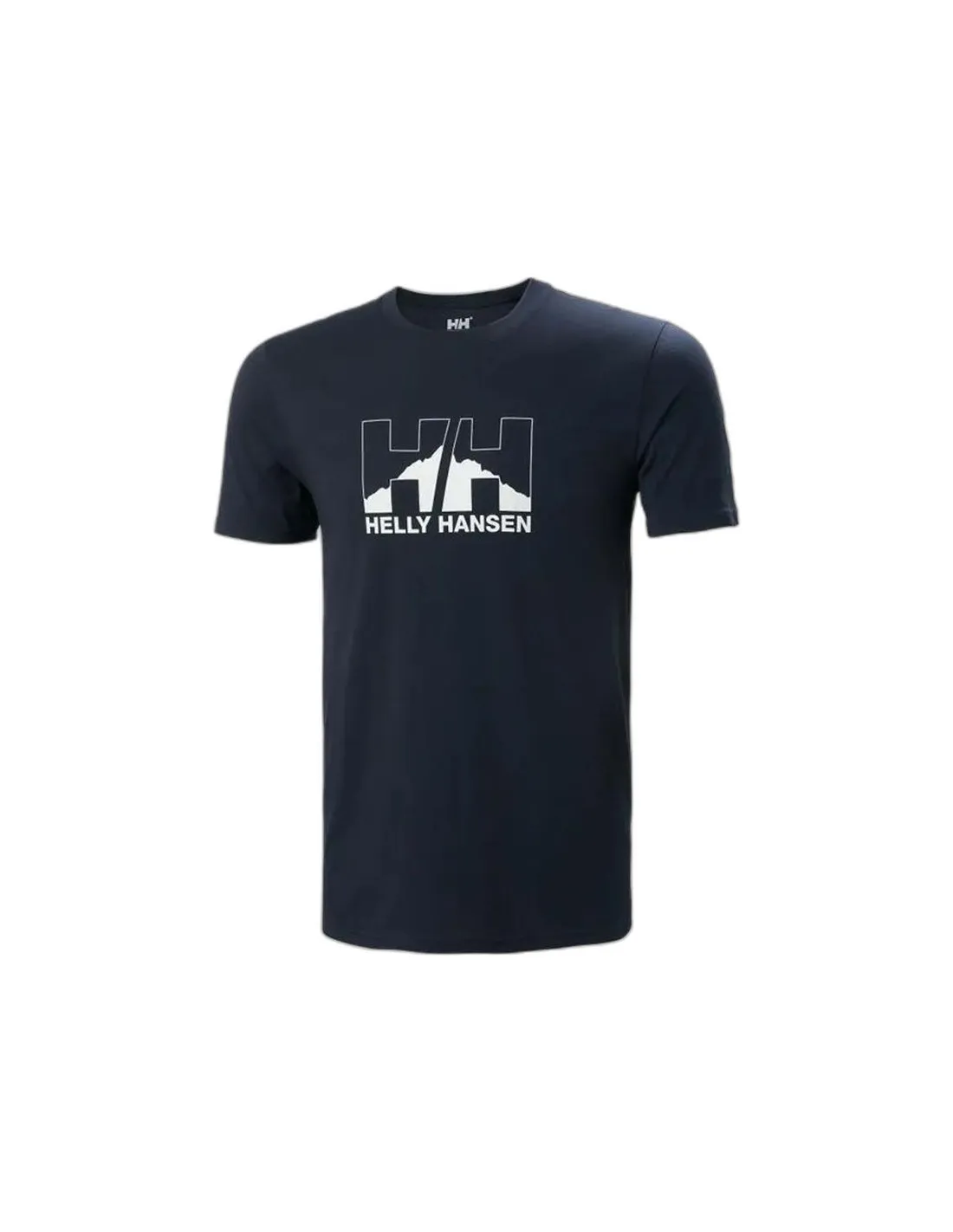 Camiseta de Montaña Helly Hansen Nord Graphic Hombre Navy