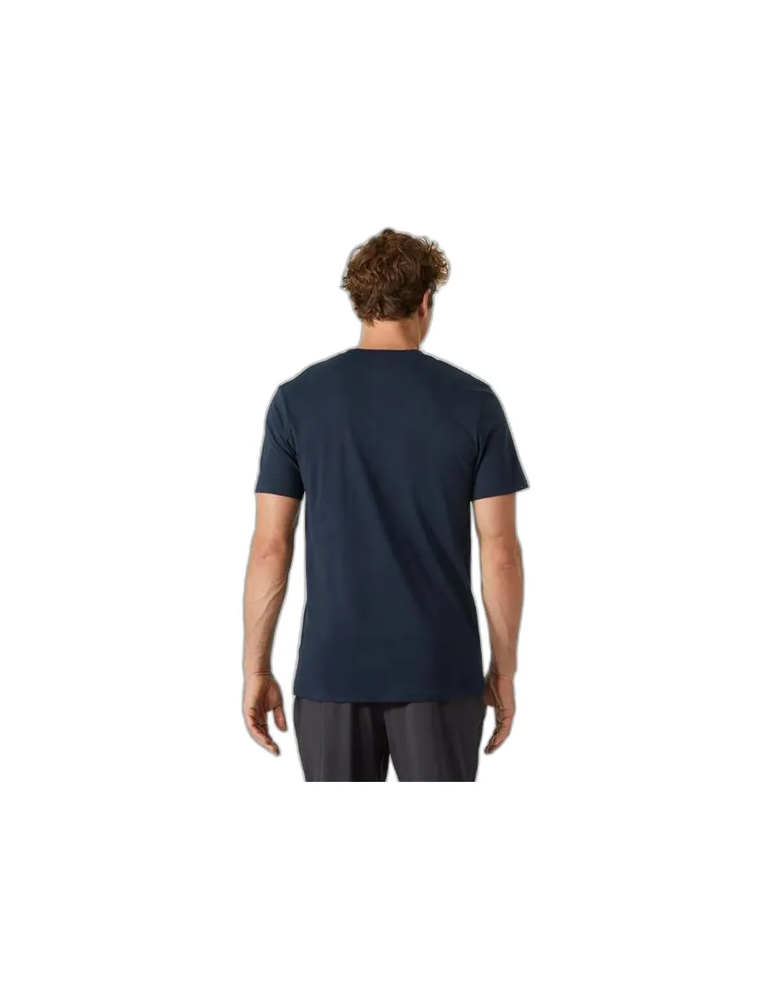 Camiseta de Montaña Helly Hansen Nord Graphic Hombre Navy