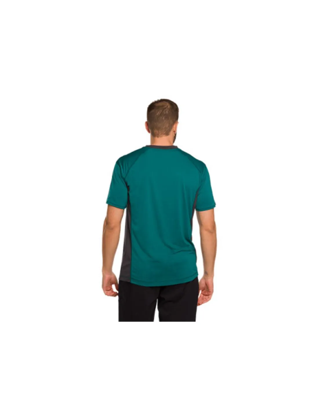 Camiseta de Montaña Trangoworld Ritsem Hombre Verde/Negro