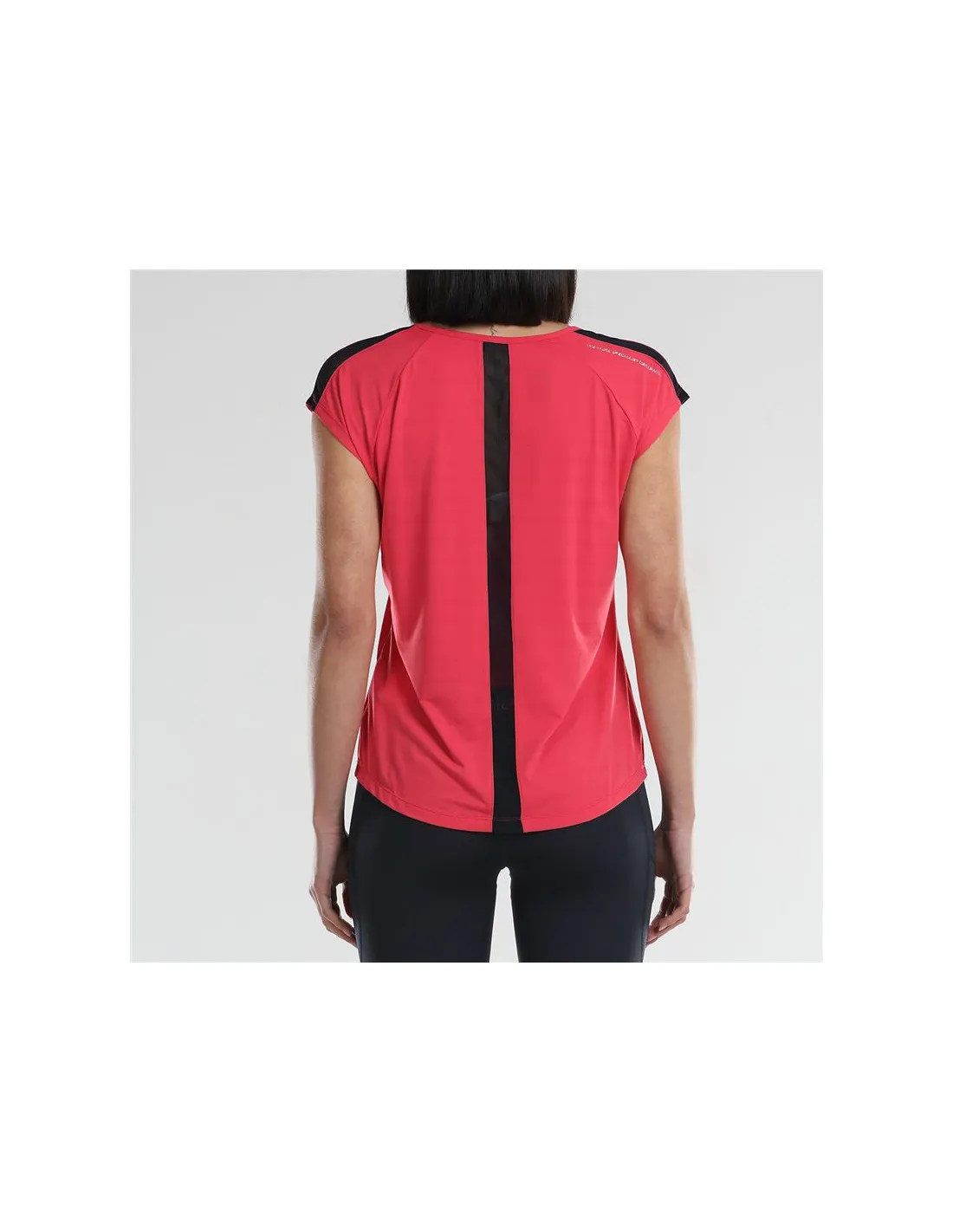 Camiseta de Pádel Bullpadel Usier Frambuesa Mujer
