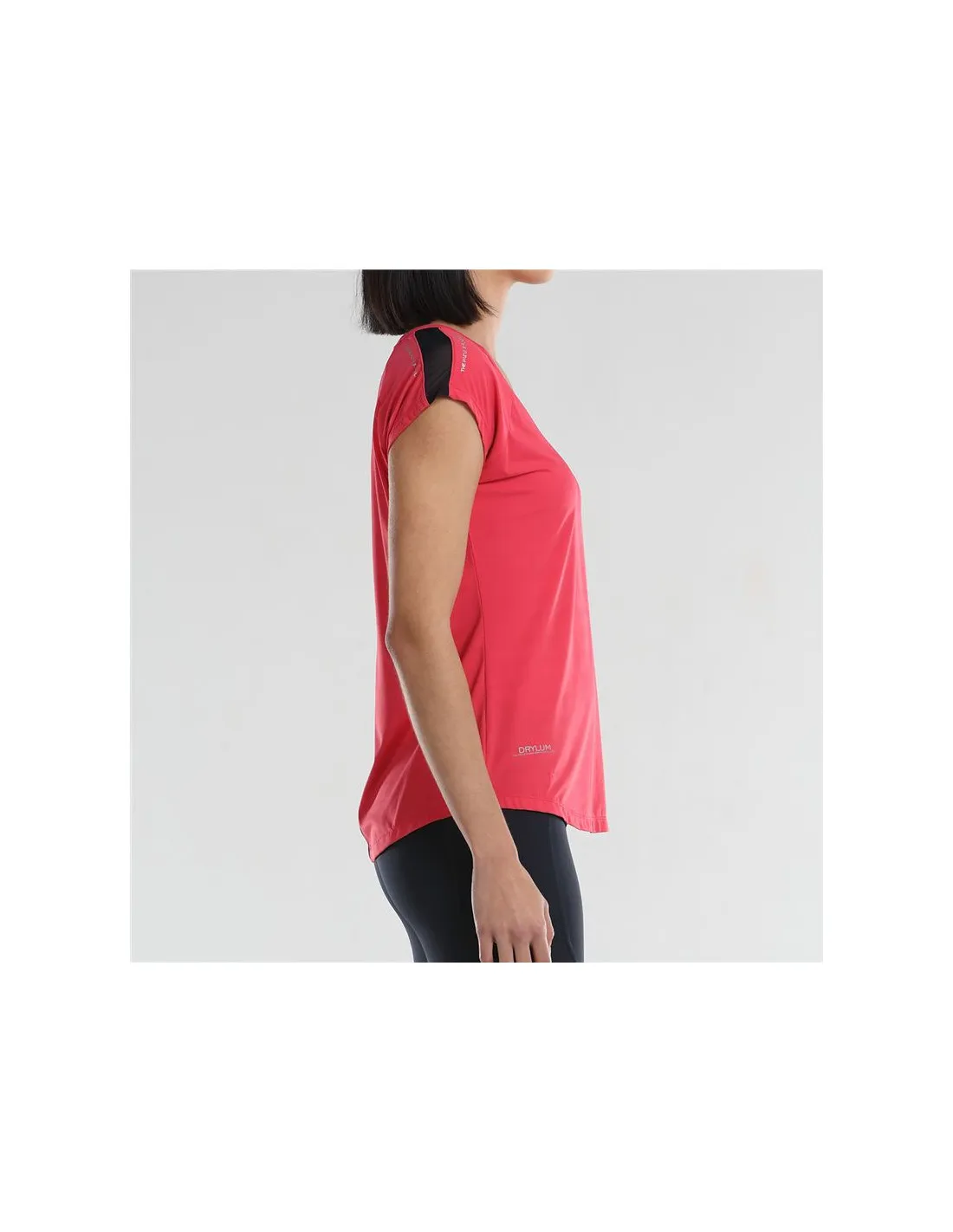 Camiseta de Pádel Bullpadel Usier Frambuesa Mujer