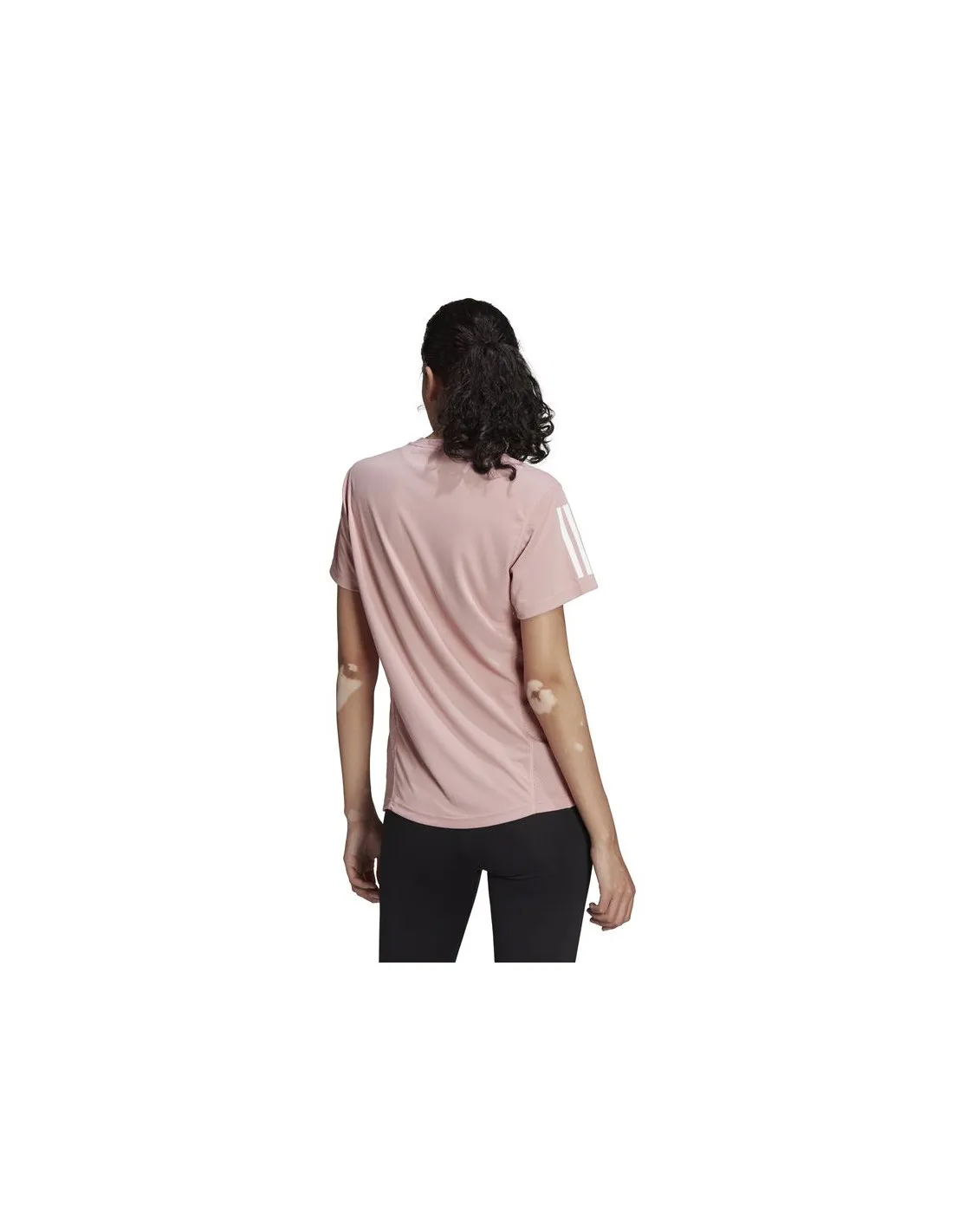 Camiseta de running adidas Own The Run Tee W Pink