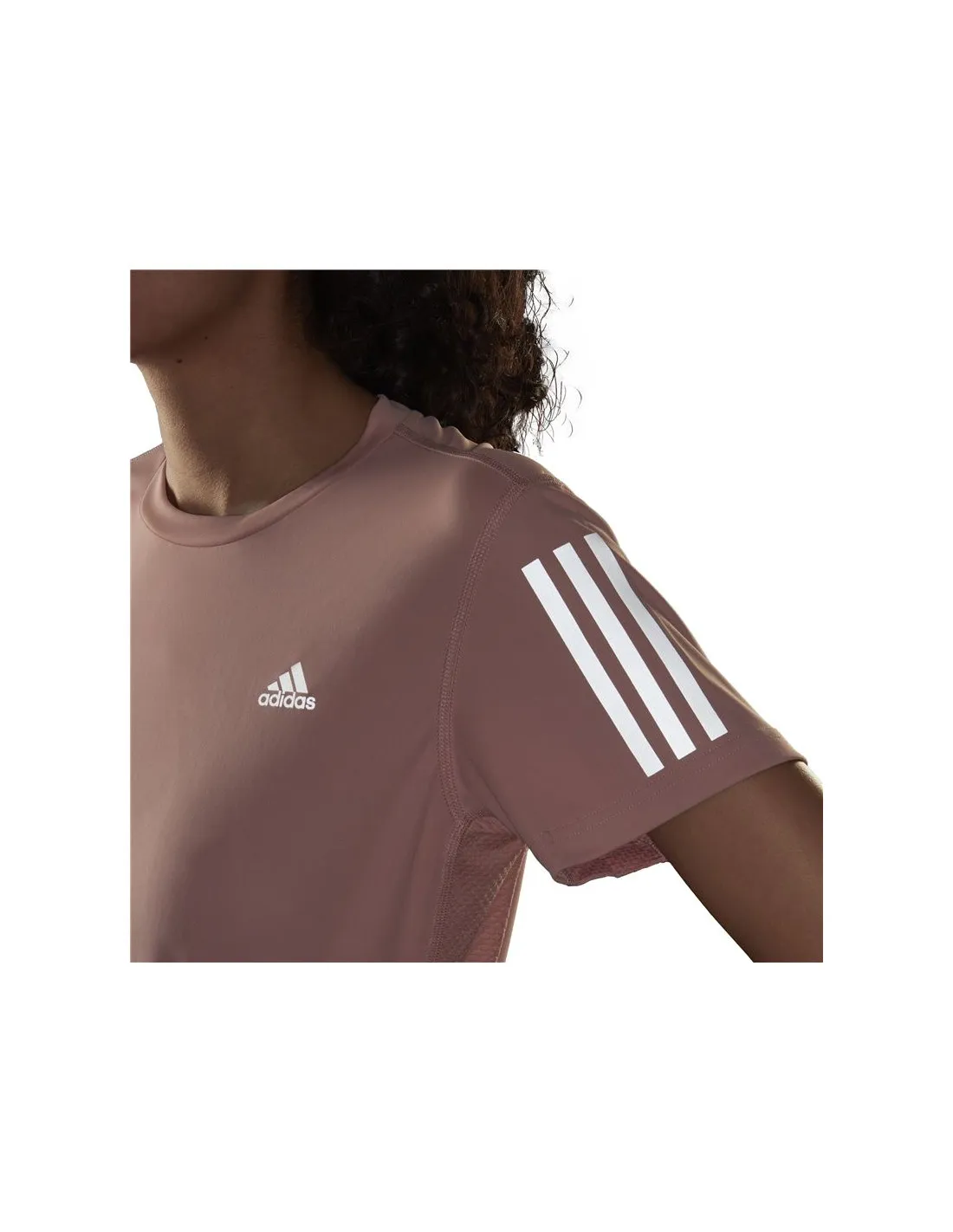 Camiseta de running adidas Own The Run Tee W Pink