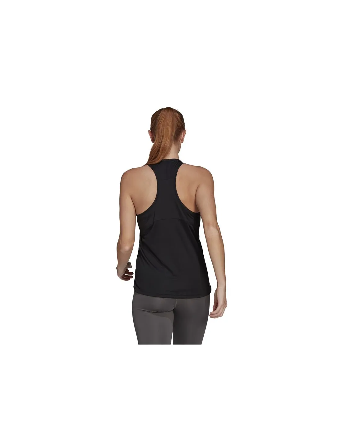 Camiseta de tirantes adidas Aeroready D2M W Black