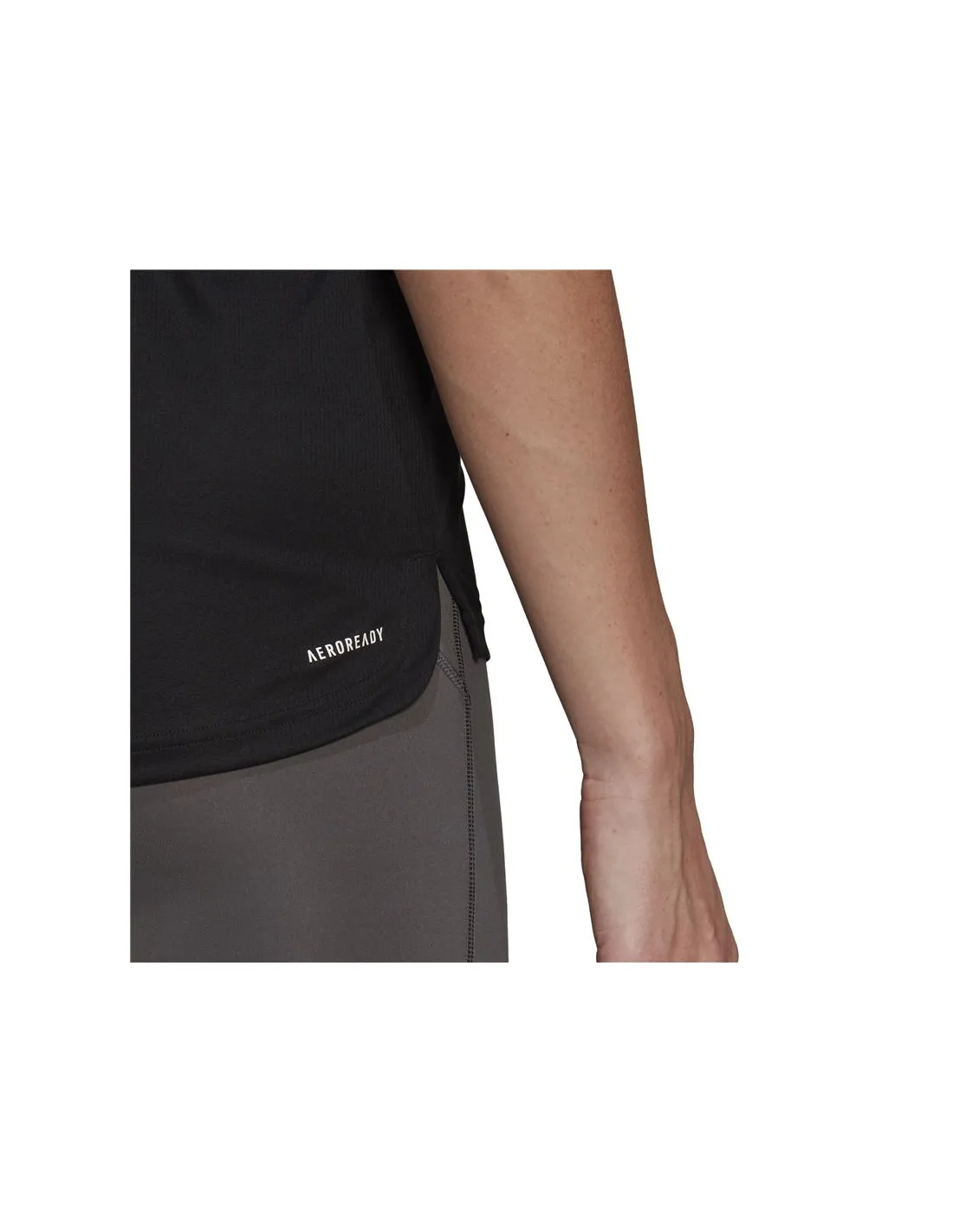 Camiseta de tirantes adidas Aeroready D2M W Black
