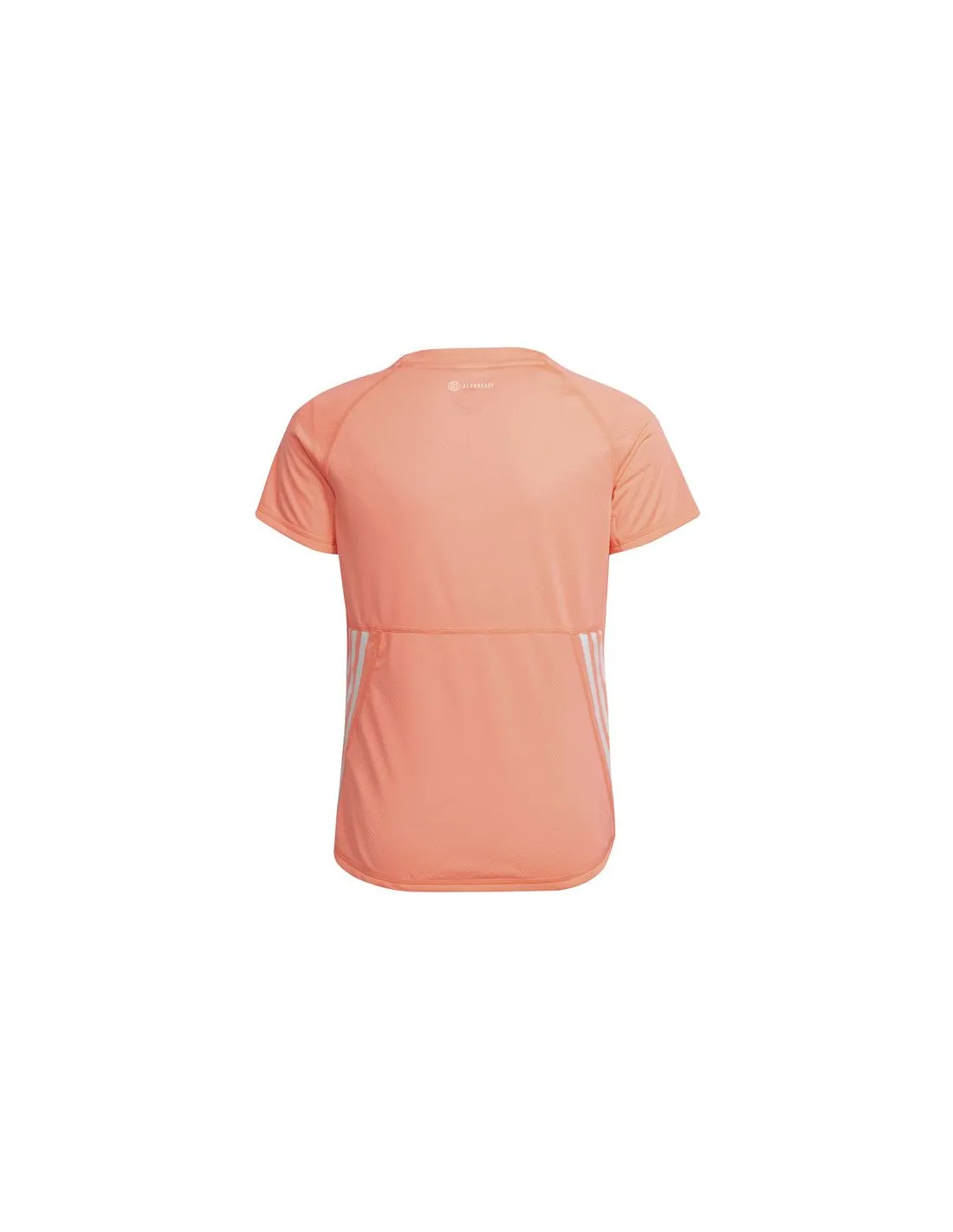 Camiseta de training adidas Aeroready 3 Bandas Girls Acid Red