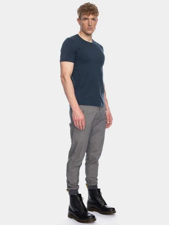 Camiseta hombre algodón orgánico Olek Azul oscuro