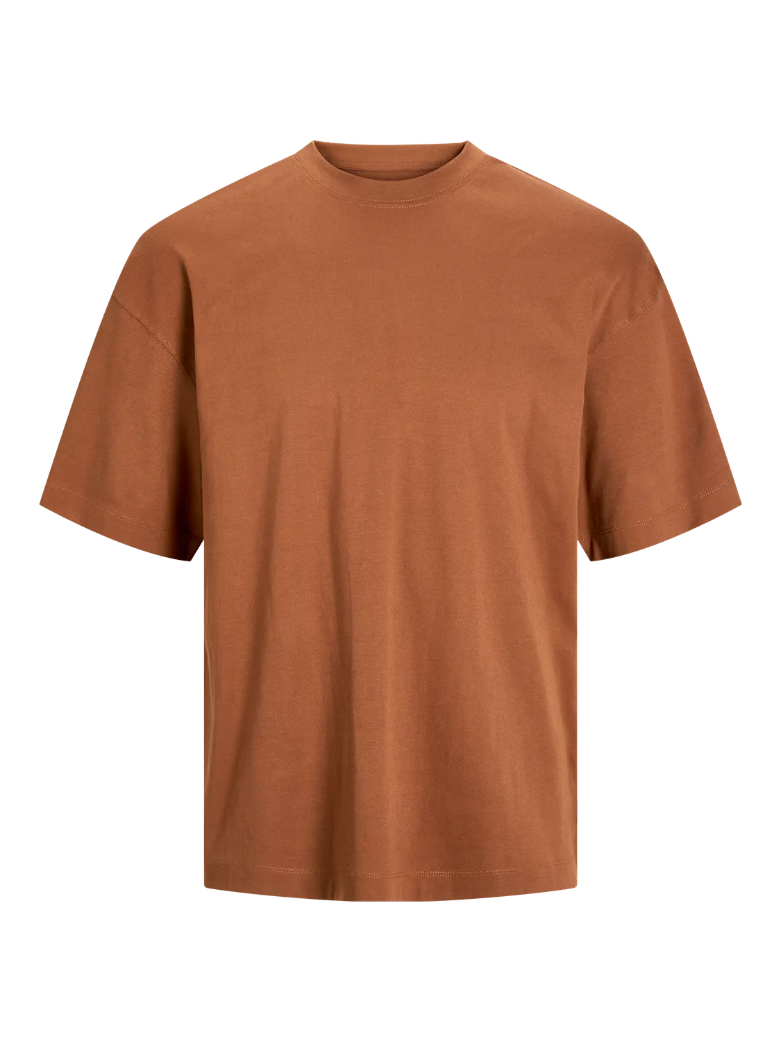 Camiseta Liso Cuello redondo | Naranja intermedio | Jack & Jones®