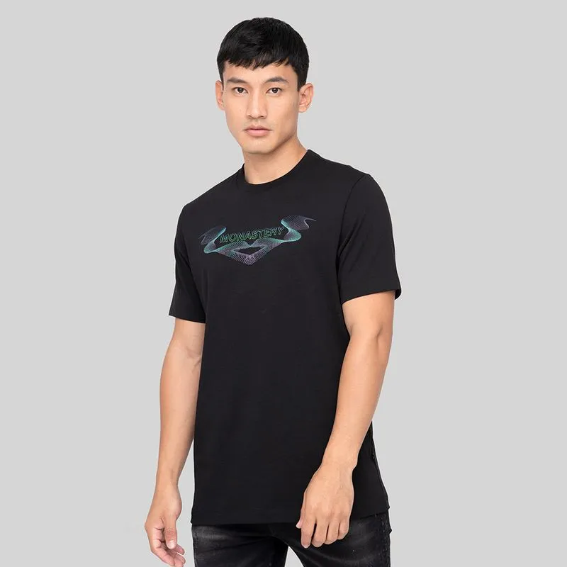 Camiseta Manga Corta Para Hombre Indus   Monastery