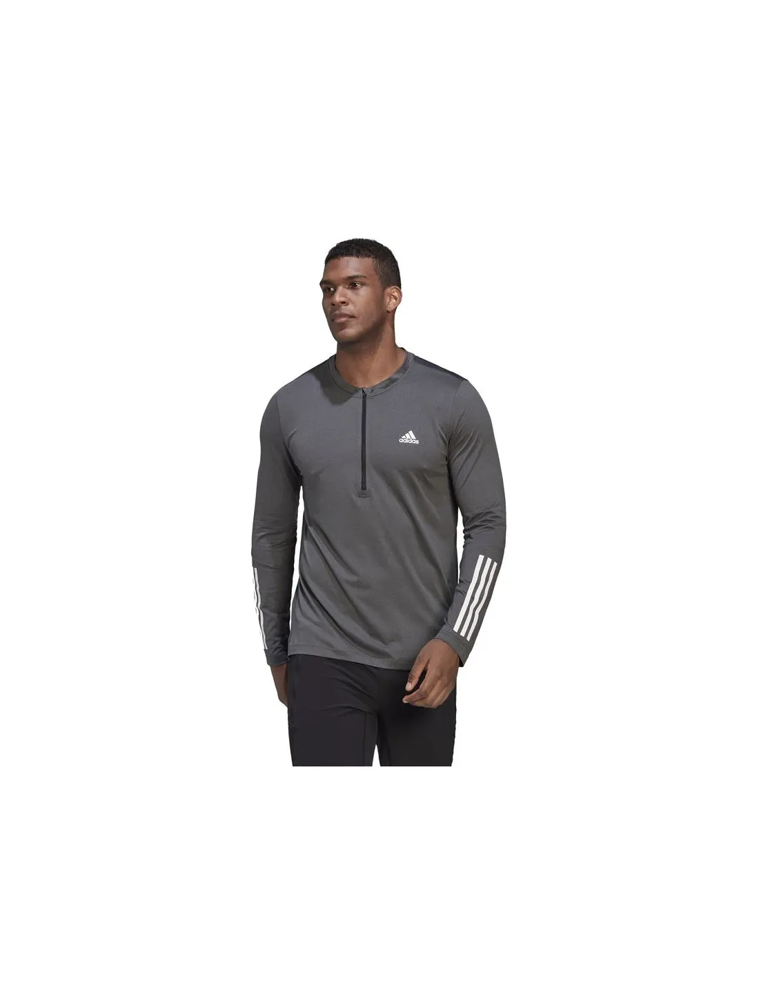 Camiseta Manga Larga adidas T365 Hombre Grey