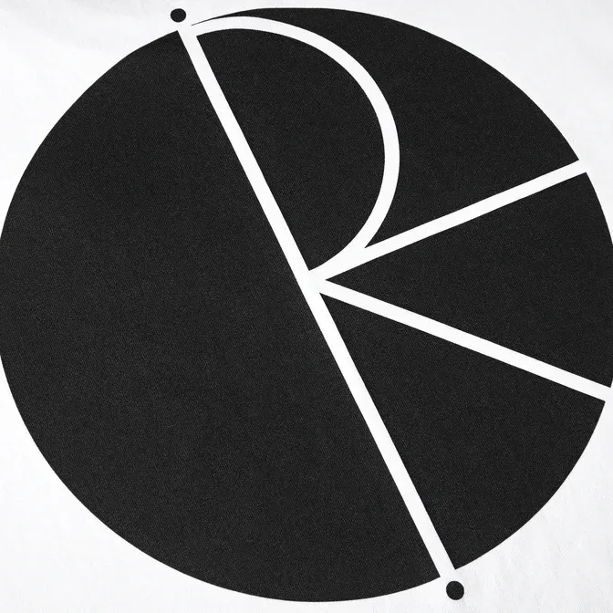 CAMISETA POLAR SKATE CO  TEE | FILL LOGO  WHITE
