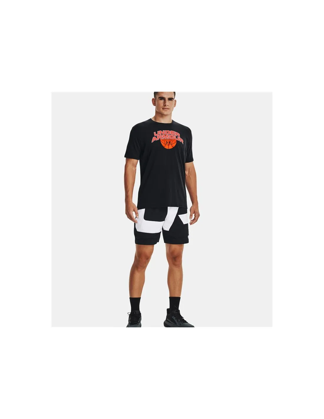 Camiseta Under Armour Basketball Branded Wordmark Hombre