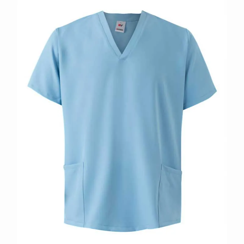 CAMISOLA PIJAMA DE MICROFIBRA CELESTE BAHíA  VELILLA