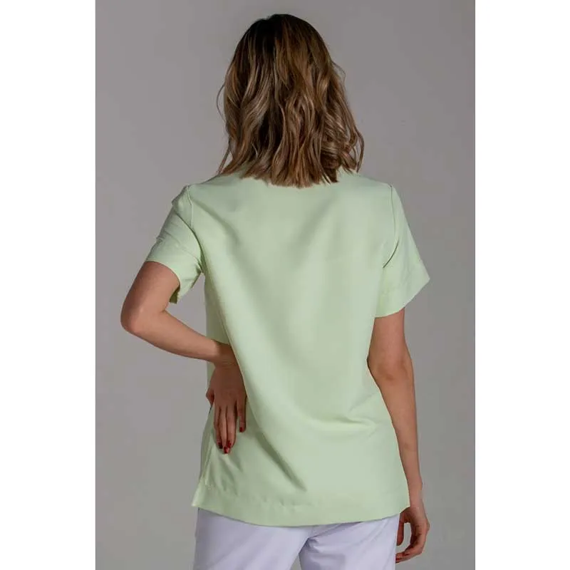 CAMISOLA UNISEX CUELLO MAO DE MICROFIBRA VERDE MANZANA  DYNEKE