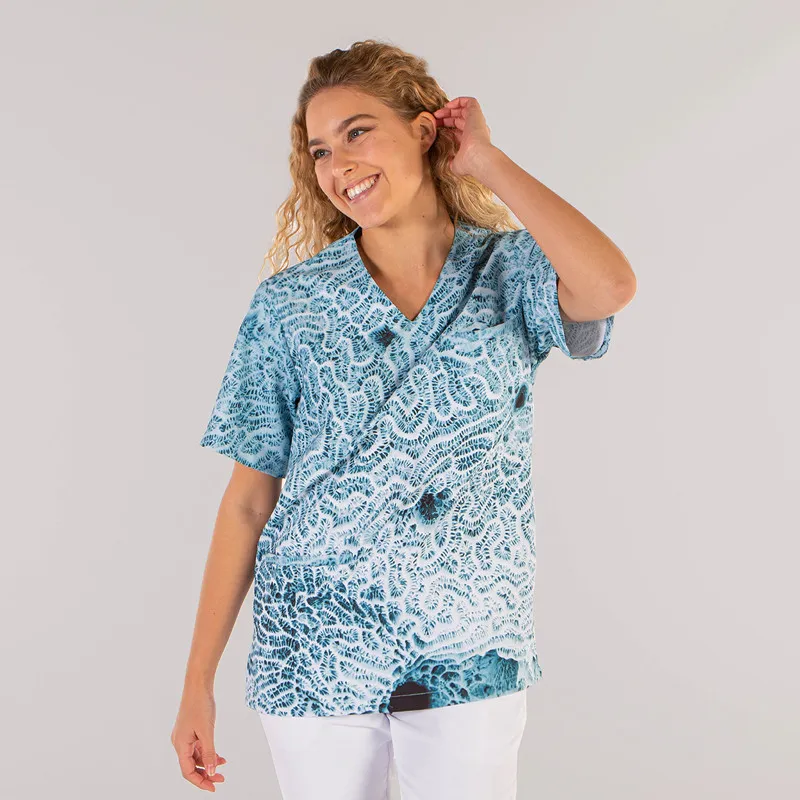 CAMISOLA UNISEX ESTAMPADA FUCUS DE POLIéSTER RECICLADO EIDER  GARY'S