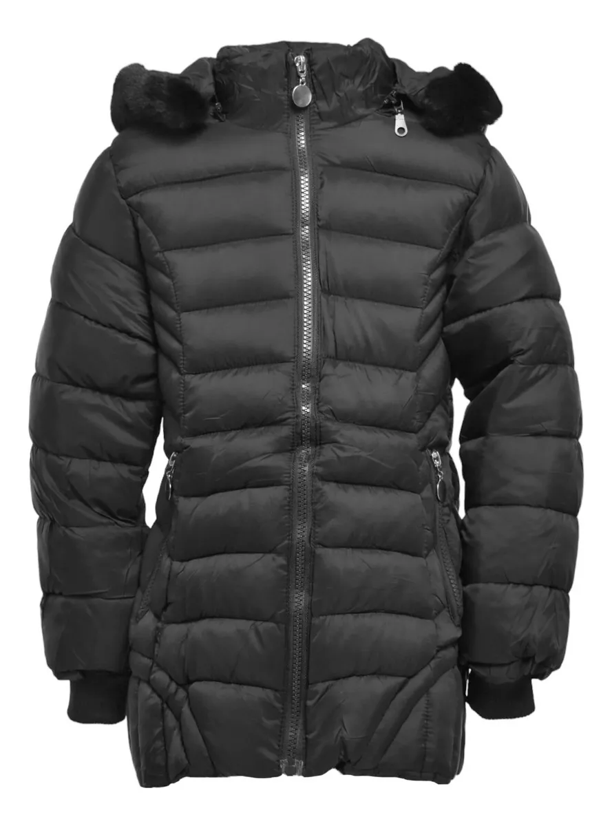 CAMPERA NIñA INFLABLE ABRIGADO LARGO IMPORTADO CHEN XUAN B7