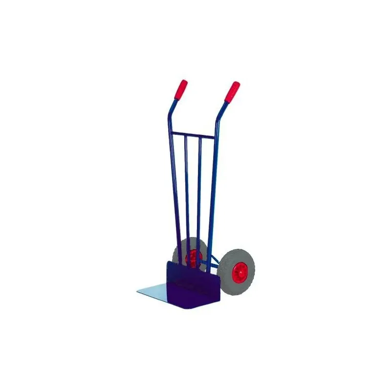 Carretillo de reparto con rueda impinchable
