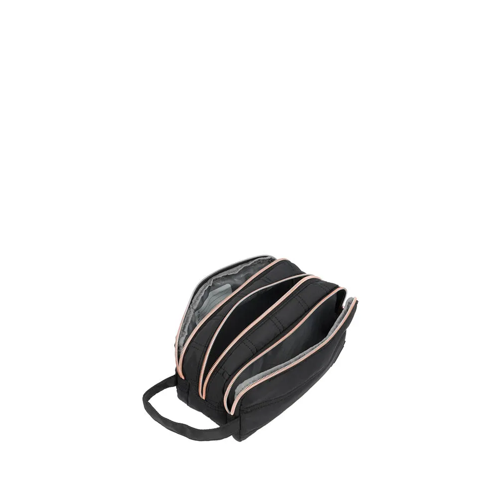 Cartuchera para nia University black/rose gold