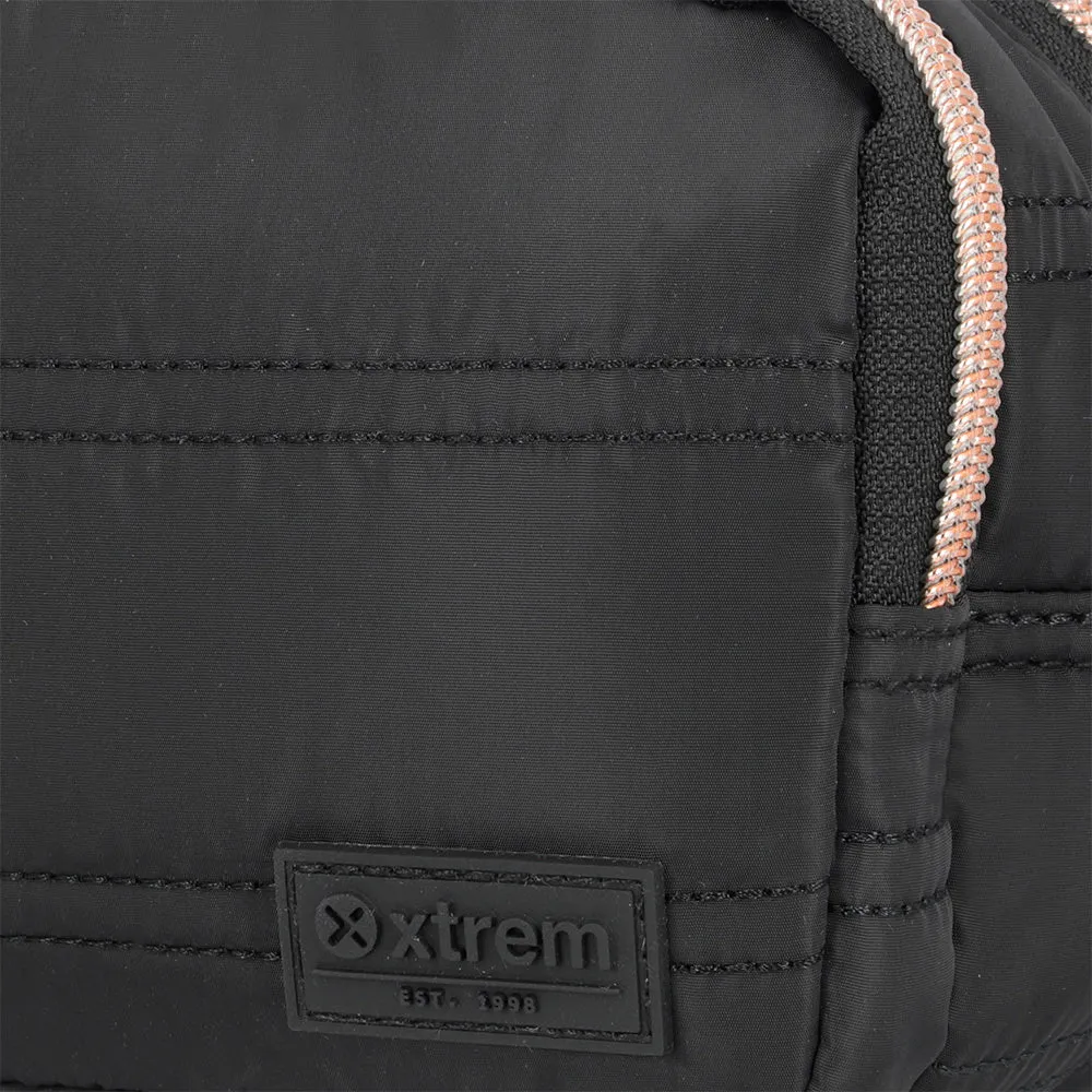 Cartuchera para nia University black/rose gold
