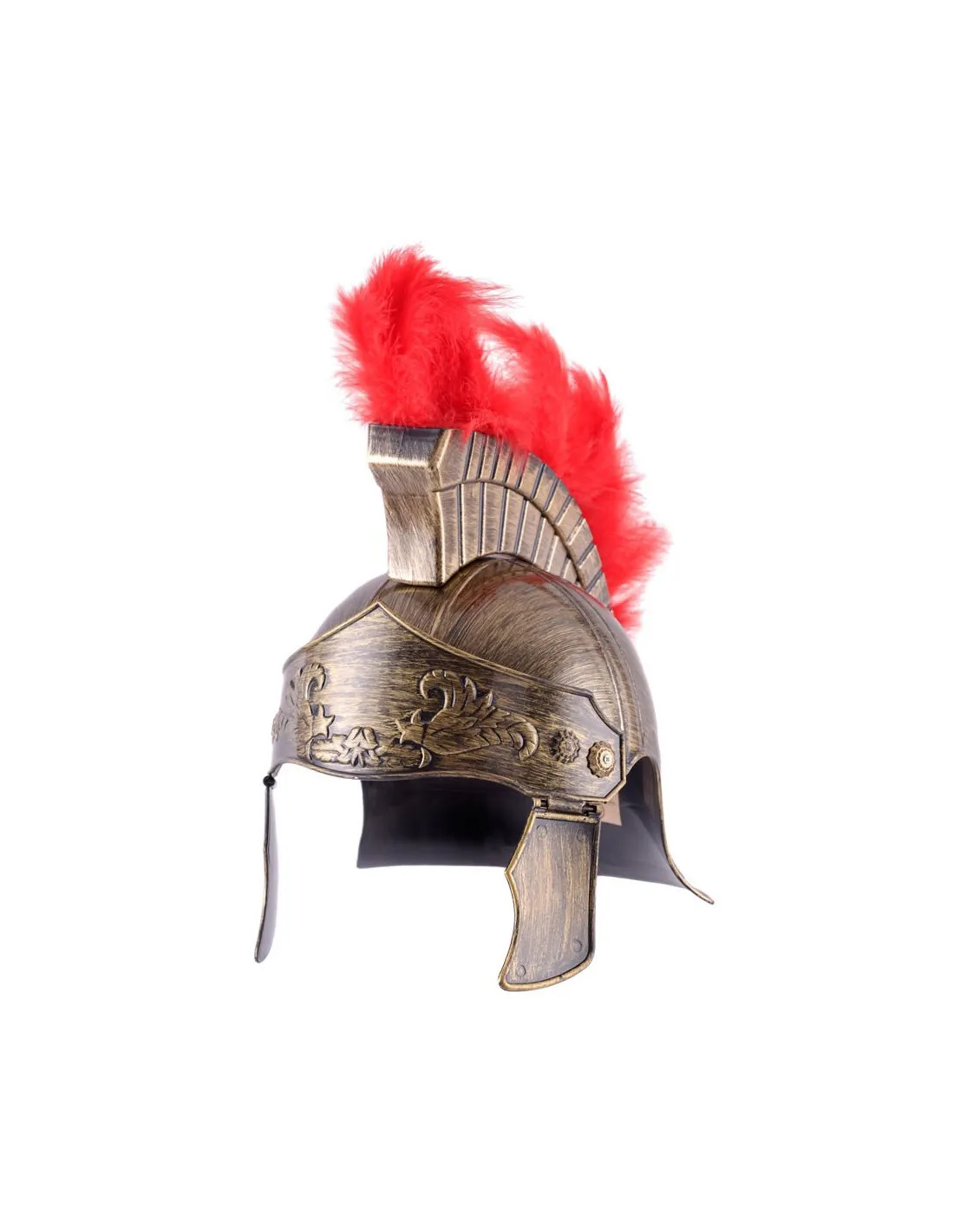 Casco romano con penacho para niños