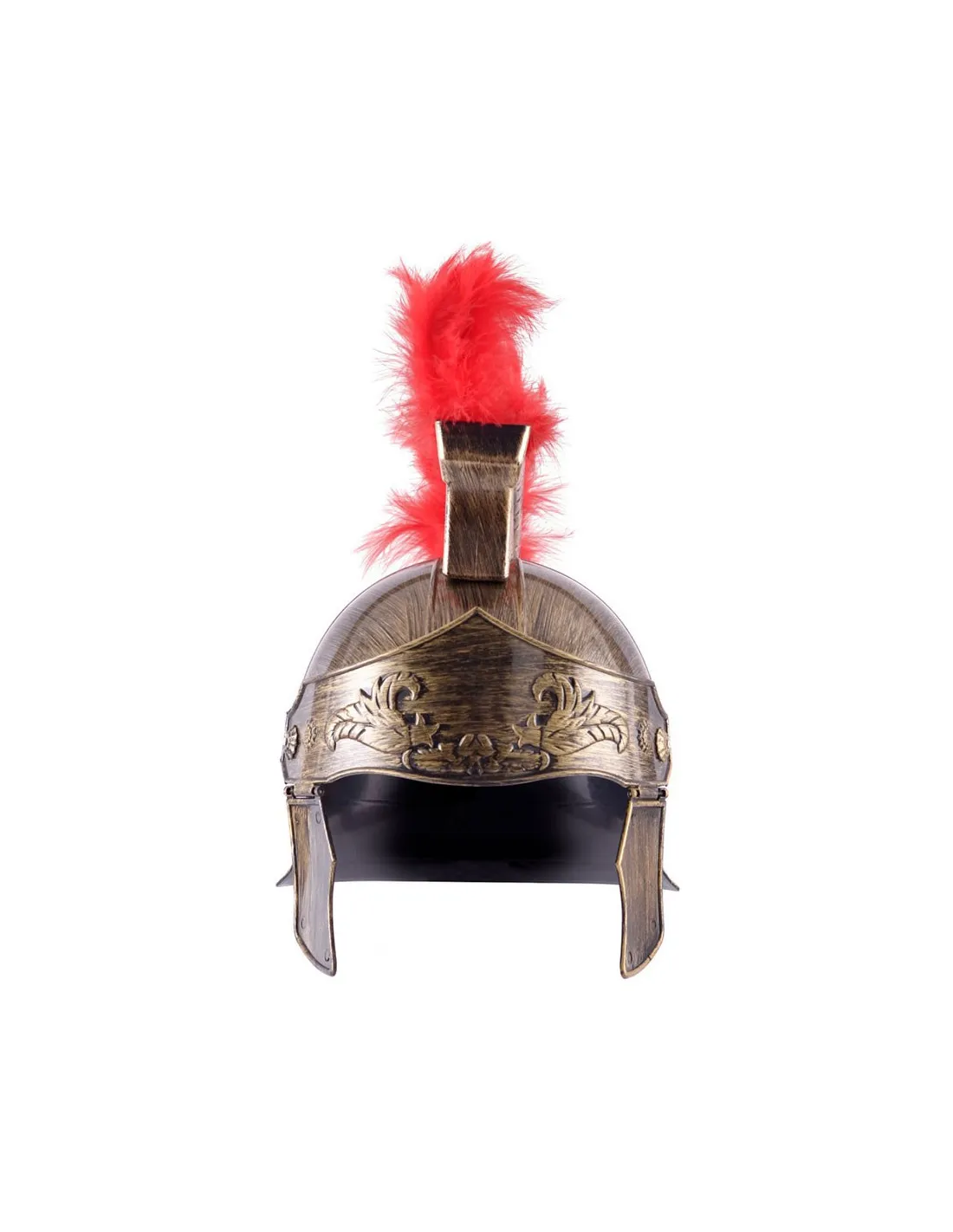 Casco romano con penacho para niños