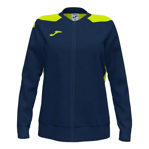 Championship Vi Full Zip Sweatshirt Navy Fluor Yellow
