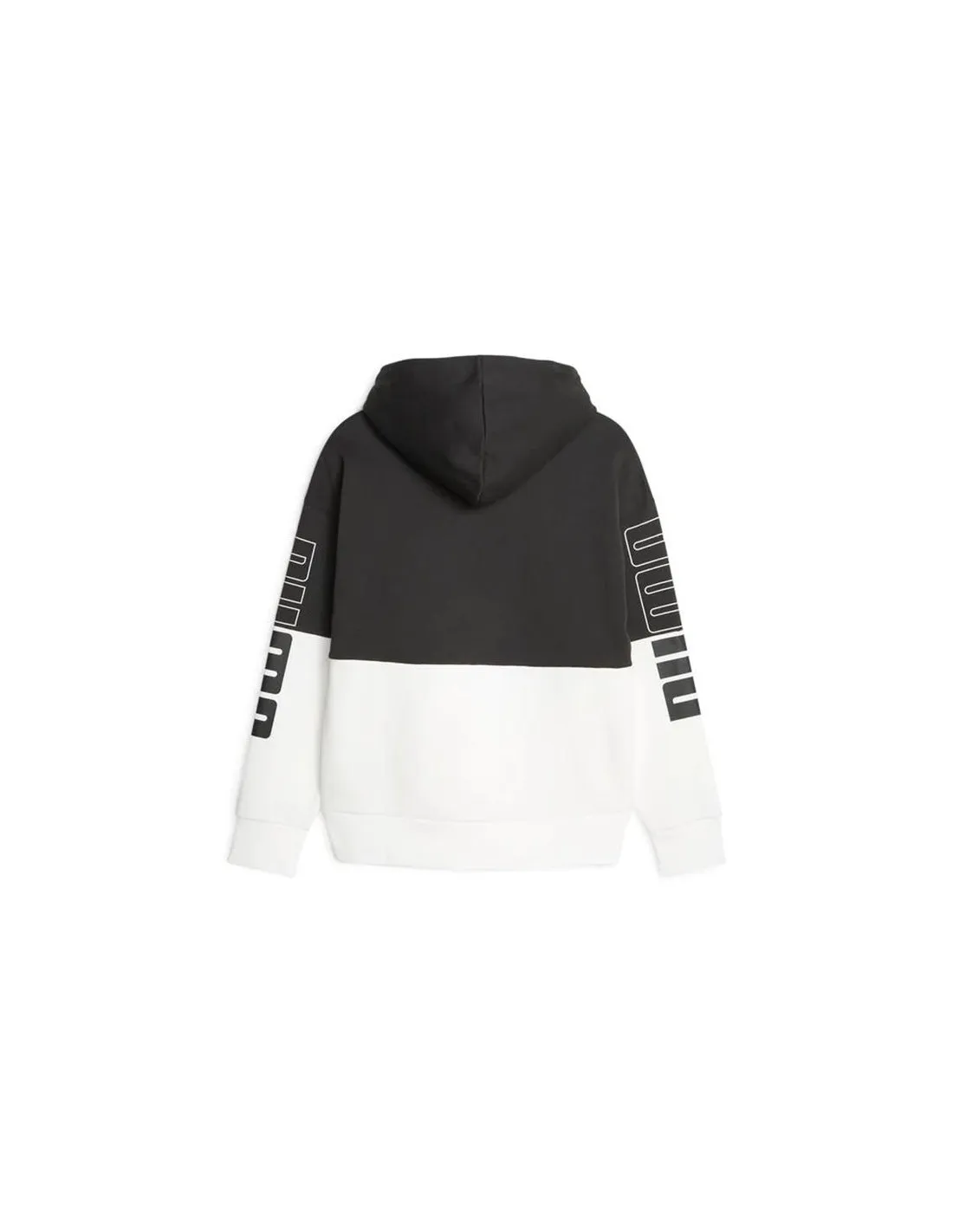 Chaqueta Casual Puma Power Colorblock Negro Mujer