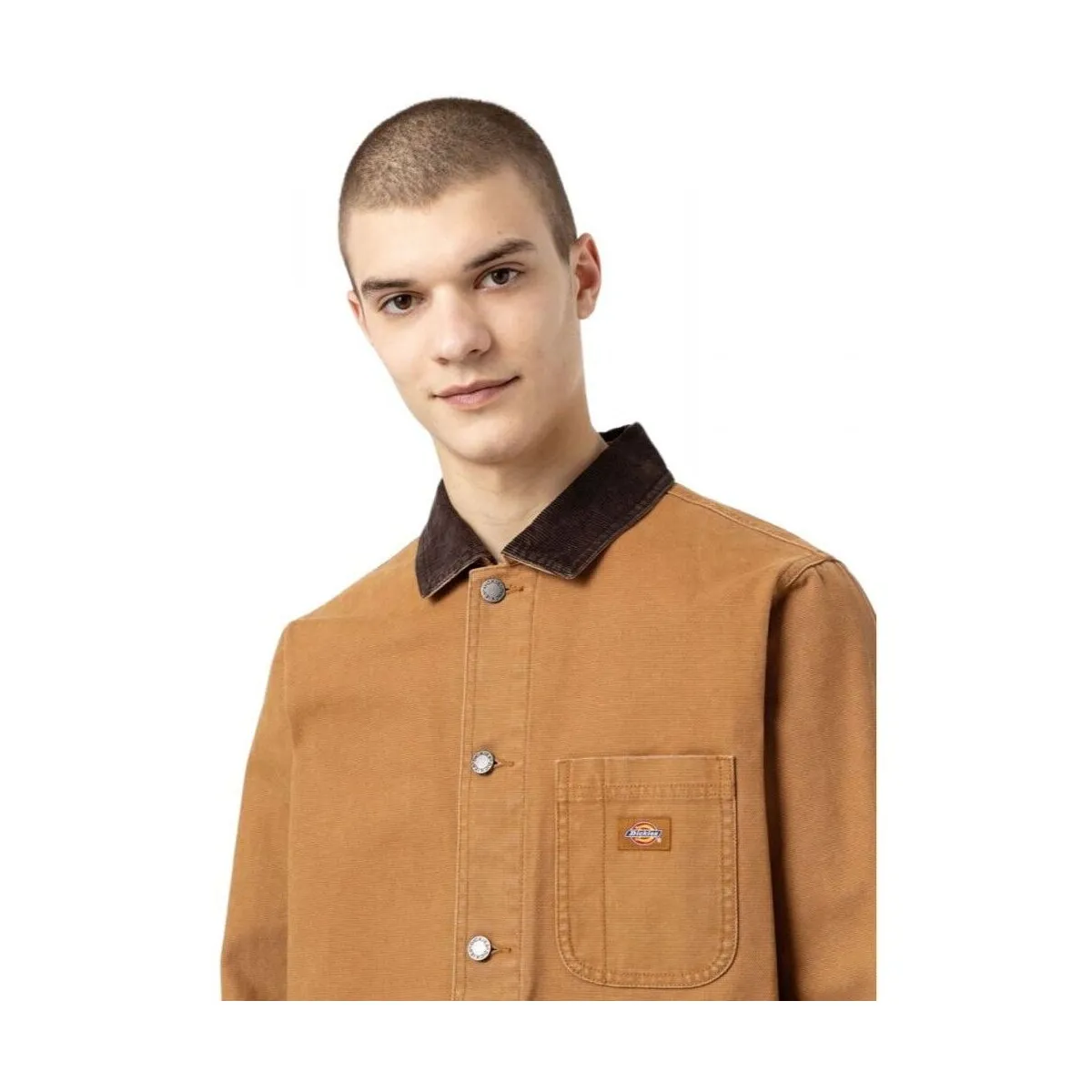 Chaqueta Chore Hombre Stone Washed Brown