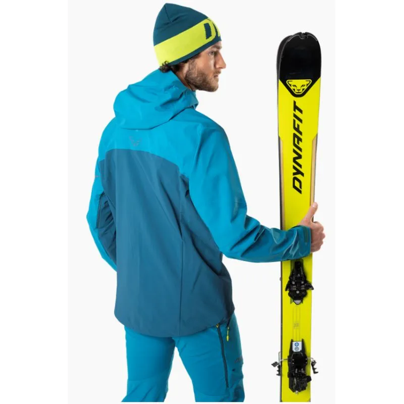 Chaqueta de esquí de travesía para hombre Dynafit FREE INFINIUM HYBRID JKT M (storm blue)