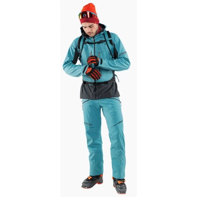 Chaqueta de esquí de travesía para hombre Dynafit FREE INFINIUM HYBRID JKT M (storm blue)