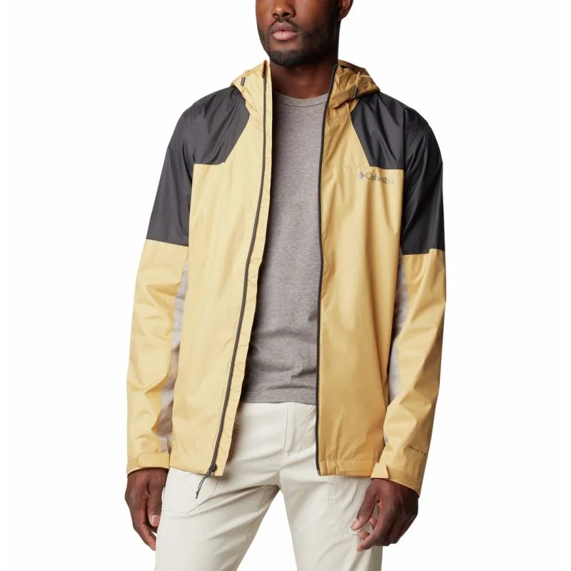 Chaqueta de montaña Columbia Inner Limits III Jacket (Light Camel, Shark, Flint Grey) Hombre
