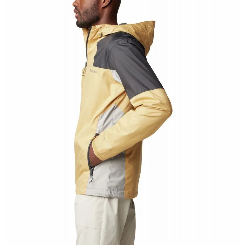 Chaqueta de montaña Columbia Inner Limits III Jacket (Light Camel, Shark, Flint Grey) Hombre