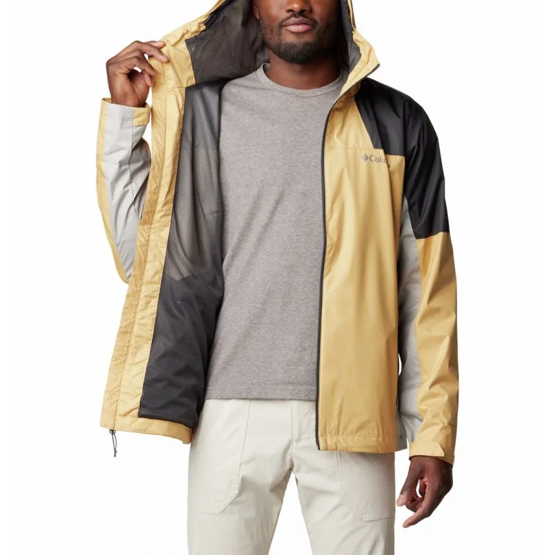 Chaqueta de montaña Columbia Inner Limits III Jacket (Light Camel, Shark, Flint Grey) Hombre