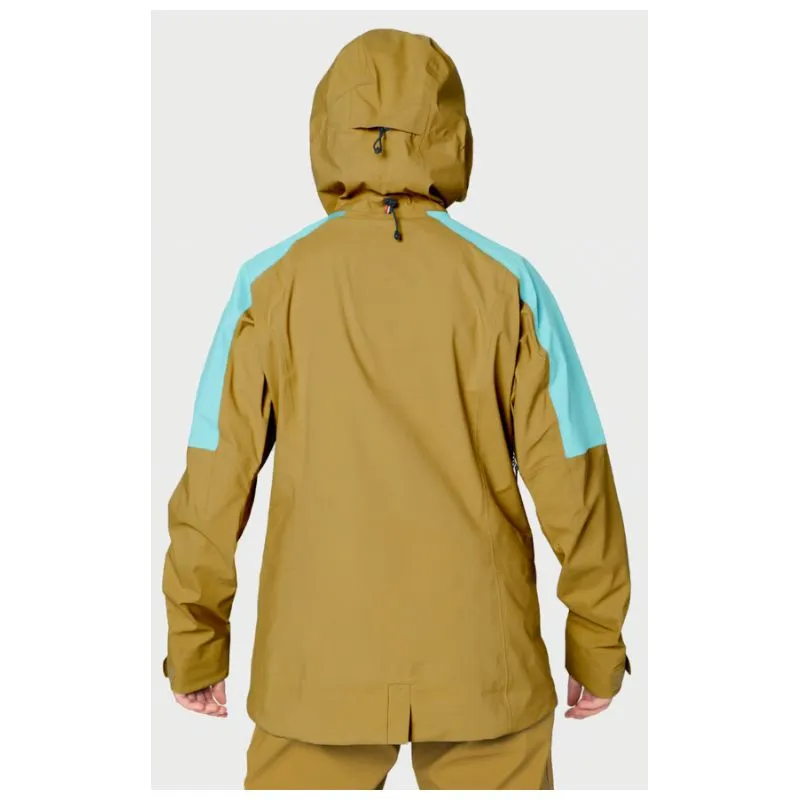 Chaqueta de mujer E11 STATE OF ELEVENATE W Pure Jacket (Marrón mostaza)