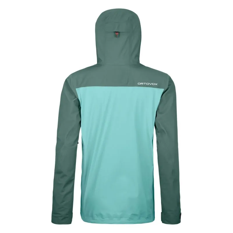 Chaqueta de mujer Ortovox 3L RAVINE SHELL JACKET W (cascada de hielo)