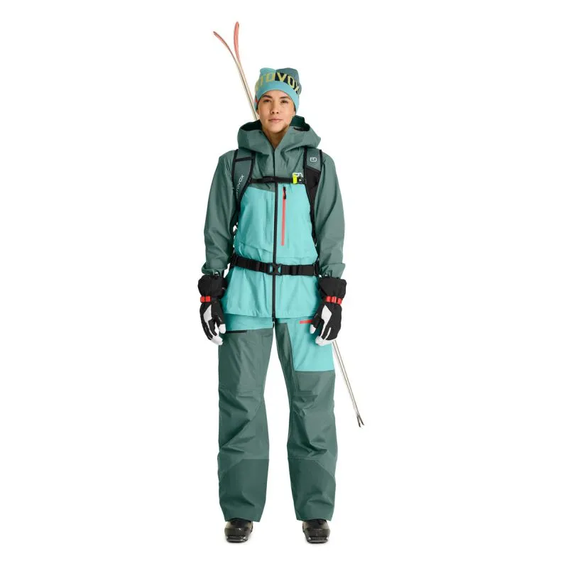 Chaqueta de mujer Ortovox 3L RAVINE SHELL JACKET W (cascada de hielo)