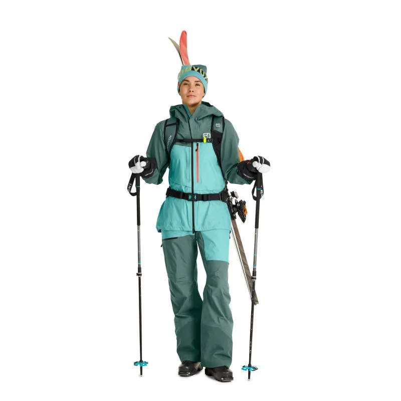 Chaqueta de mujer Ortovox 3L RAVINE SHELL JACKET W (cascada de hielo)