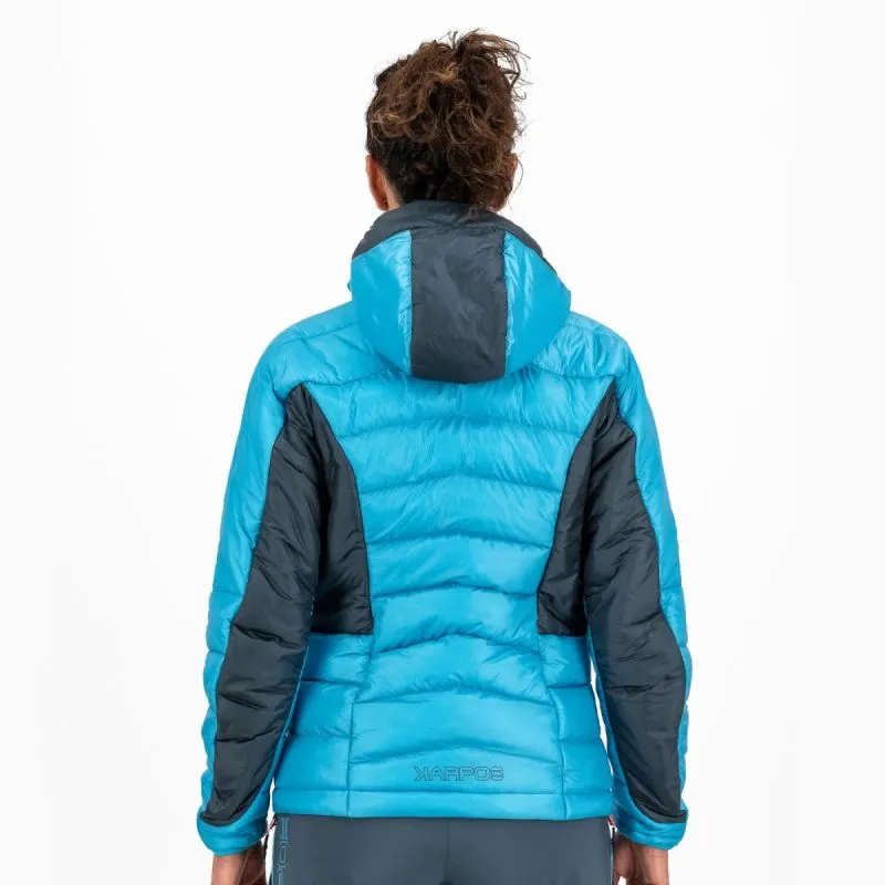 Chaqueta de pluma de mujer Karpos Focobon (AZUL ATOLÓN/PIZARRA OSCURA)