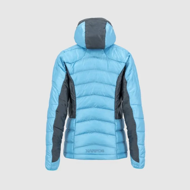 Chaqueta de pluma de mujer Karpos Focobon (AZUL ATOLÓN/PIZARRA OSCURA)