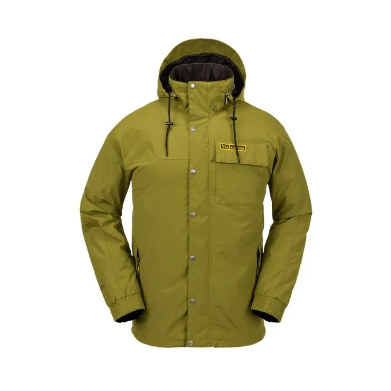 CHAQUETA DE SNOWBOARD PARA HOMBRE VOLCOM CHAQUETA LONGO GORETEX (MOSS)
