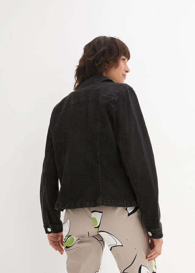 Chaqueta denim Negro denim