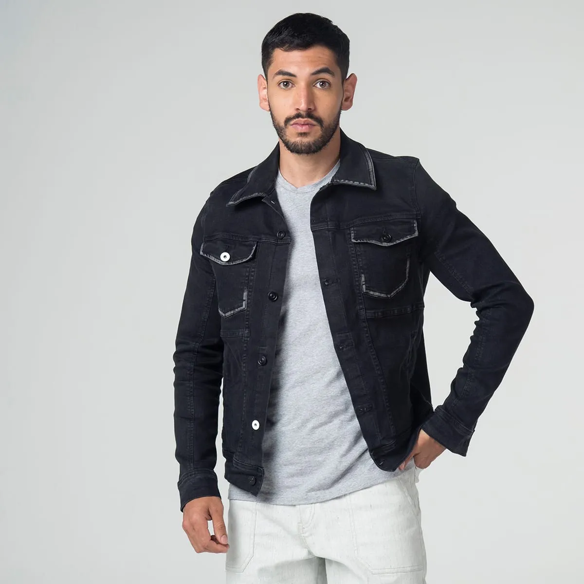 Chaqueta Denim Slim Wharol