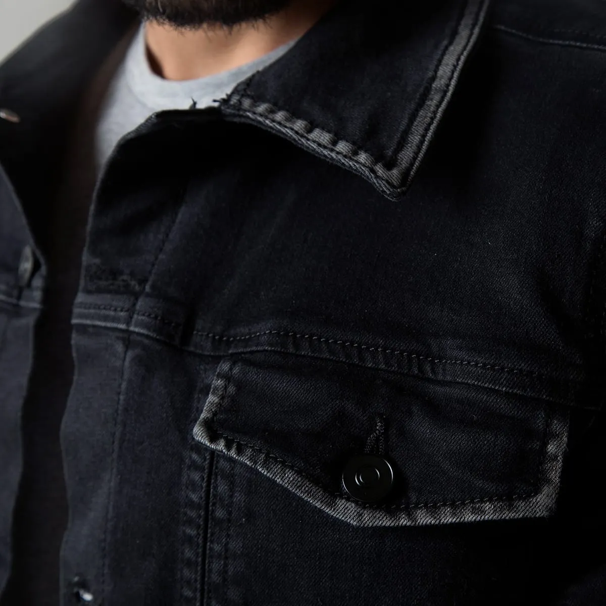 Chaqueta Denim Slim Wharol