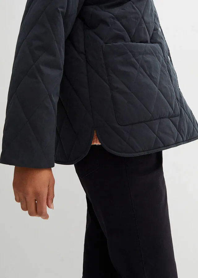 Chaqueta guateada Negro