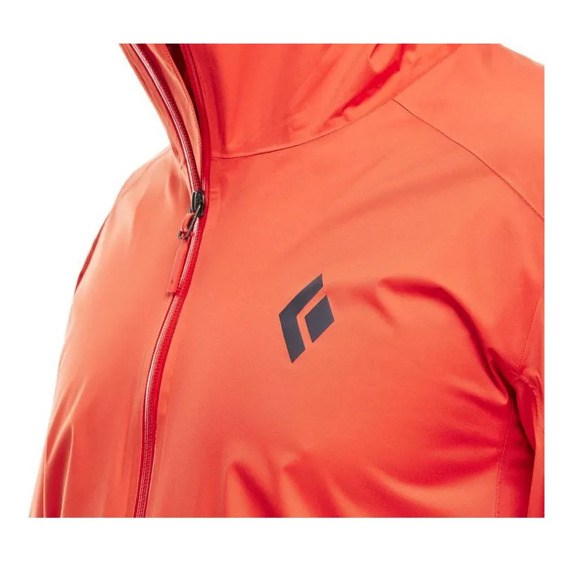 Chaqueta impermeable para hombre Black Diamond Stormline Stretch Rain Shell (Kingfisher)