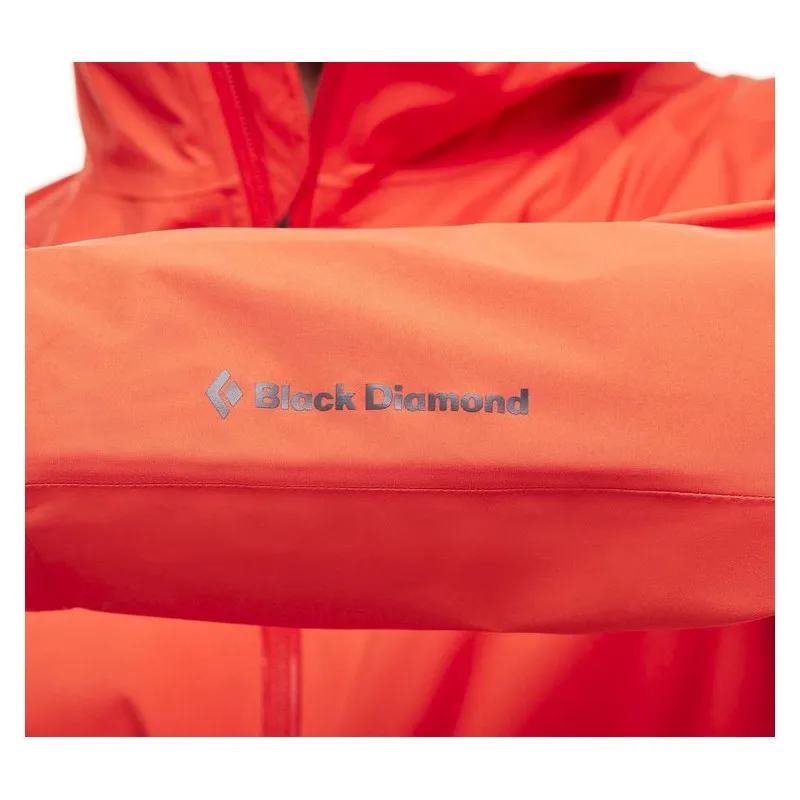 Chaqueta impermeable para hombre Black Diamond Stormline Stretch Rain Shell (Kingfisher)