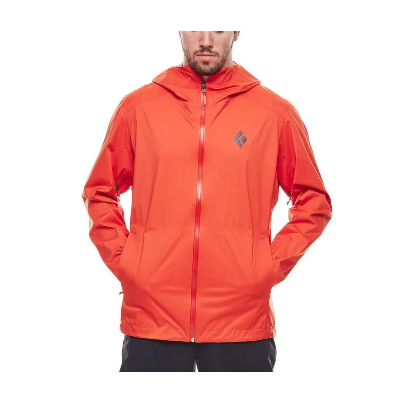 Chaqueta impermeable para hombre Black Diamond Stormline Stretch Rain Shell (Kingfisher)