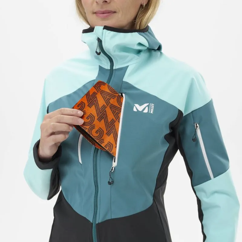 Chaqueta Millet M WHITE SH JT (NEGRO/ARUBA) Mujer